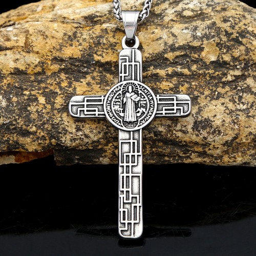 Collana uomo acciaio inox - acciaio,