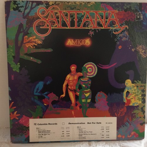 Santana lp amigos - lp,