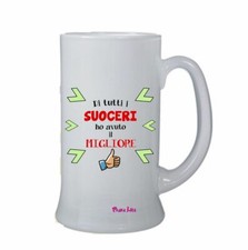 boccale birra bicchiere