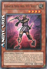Karakuri Ninja mod. 919 "Kuick" ☻ Comune ☻ STOR IT028 ☻ YUGIOH ANDYCARDS