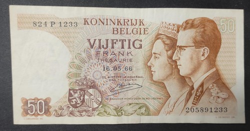 Regno del belgio banconota - banconota, da