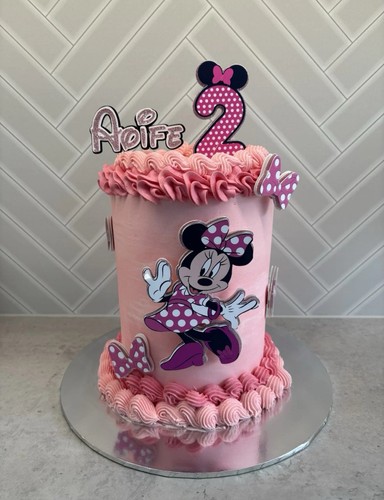 Cake topper minnie mouse - cake,