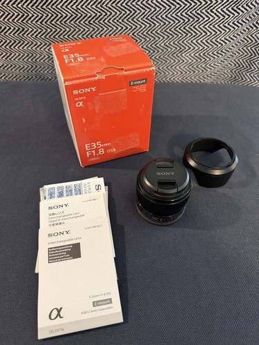 Sony sel35f18 f 1 - 35, mm