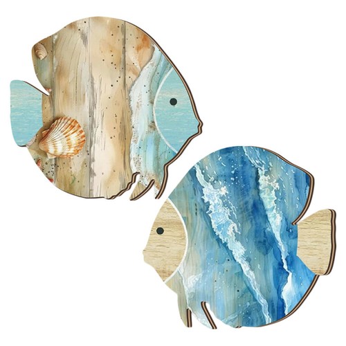 Decorazione parete pesci - parete,