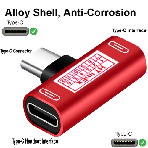 Adattatore rosso usb c - adattatore,