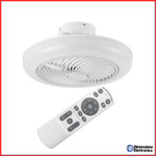 Ventilatore da Soffitto con Luce e Telecomando Agitatore Melchioni Family mf2505
