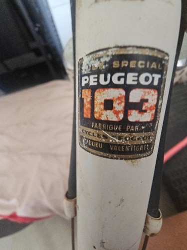 Vintage peugeot carbolite - carbolite, tube