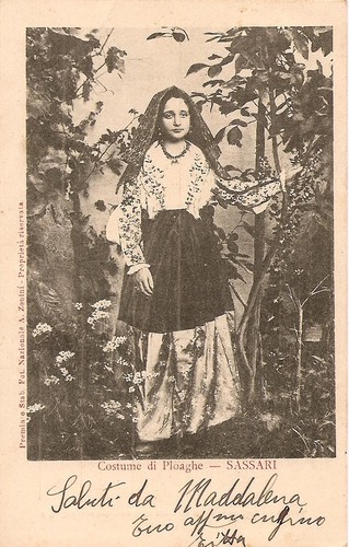 Sassari costume di ploaghe - -,