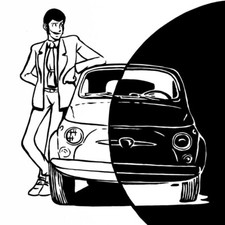  Quadro MODERNo POPART LUPIN 40X40 IDEA REGALO ARREDAMENTO SCONTO AFFARE