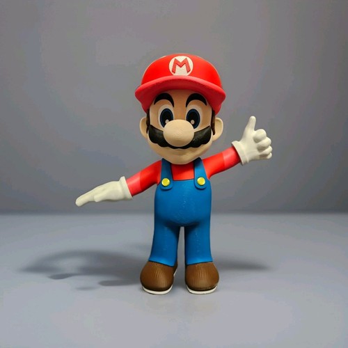 Action figure super mario - super,