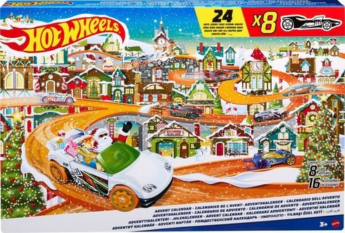 Hot wheels calendario - hot,