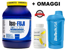 PROTEINE ISOLATE Iso fUJI Volac® (2kg) YAMAMOTO Cioccolato + VITAMINA C + SHAKER