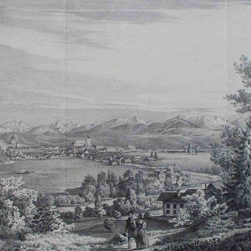 Veduta della città paesaggio