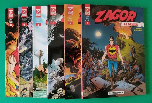 Zagor origini 6 - zagor, 1/6