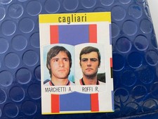 CALCIO LAMPO 1977/78 CAGLIARI MARCHETTI ROFFI 297B 299B   VELINA ORIGINALE