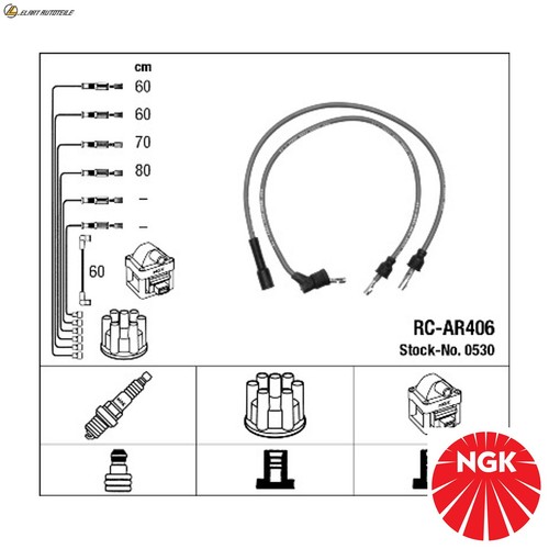Kit tubi accensione 0530 - kit,