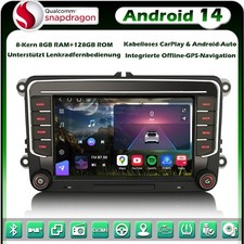 Autoradio 8G+128GB Android 14