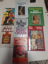 PIERO CHIARA. RACCONTI. Romanzi Narrativa 7 Titoli Chiari In Foto.