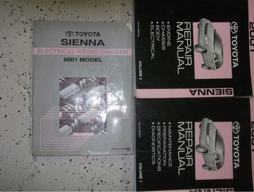 2001 toyota sienna - 2001,