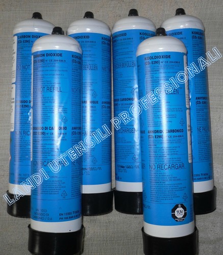 Bombole co2 600 monouso - 6,