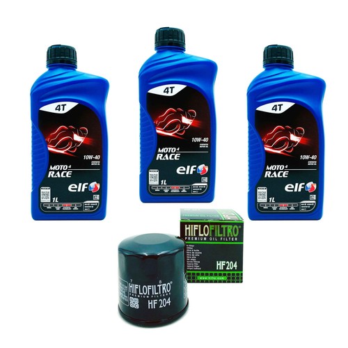 Kit tagliando olio - elf, moto4