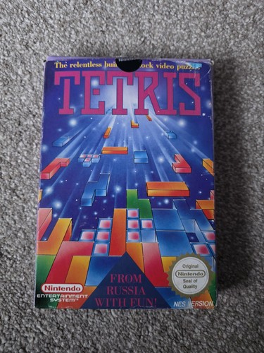 Tetris nintendo nes 1989 game - nintendo,