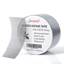 Secopad Nastro Adesivo Ripara Zanzariere 50 mm x 4,5 m Nastro Zanzariera Ripara