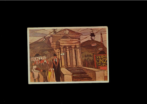 Cartolina chiesa - cartolina, di