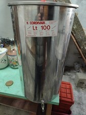 Contenitore Olio Inox 100 Lt