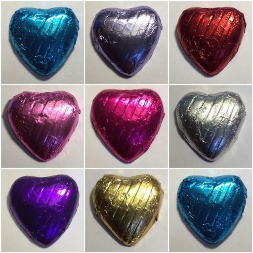 Cioccolato love hearts foil - cioccolato,