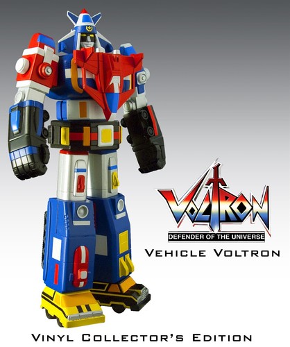 Veicolo voltron vinile - voltron, alto