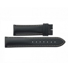 Cinturino pelle nero longines - pelle,