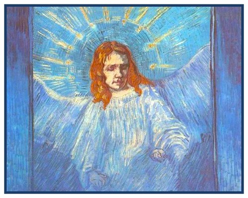 Figura angelo - di, un