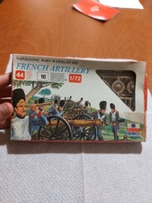 SOLDATINI FRENCH ARTILLERY ESCI SU SPRUE SCALA 1:72