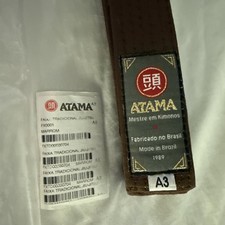 Cintura Atama Marrone BJJ