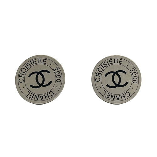 Orecchini chanel coco argento - orecchini,