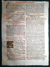 PAGINA DI MESSALE CATTOLICO