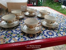 SERVIZIO CAFFE BAVARIA ANNI 50 FLOREALE 6 + 6 