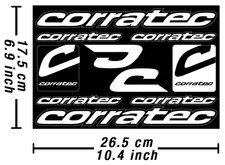 Corratec Adesivo Bici Vinile