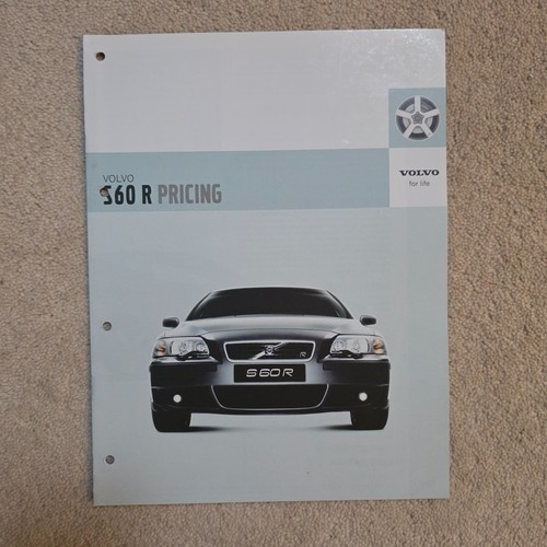 Volvo s60 listino prezzi inc - s60,
