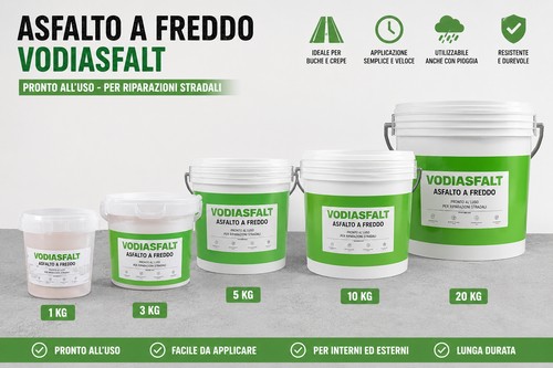 Asfalto freddo vodiasfalt 1 - asfalto,