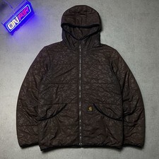 Carhartt WIP Permit Jacket Uomo M Marrone Giacca Trapuntata Giacca da Transiz...