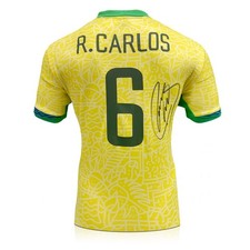 Maglia del brasile autografata - maglia,