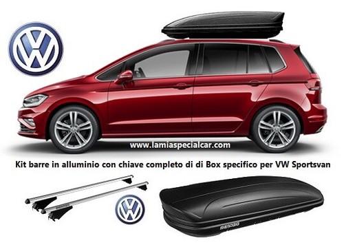 Golf sportsvan 2 barre - vw,