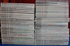 Lotto rivista ABITARE 1984 a 1996 + CASE DA ABITARE arredamento design 77 numeri