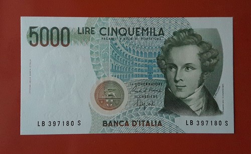 Banconota 5000 lire - 5000,