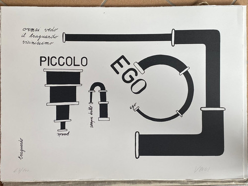 Sergio vanni serigrafia su - -,