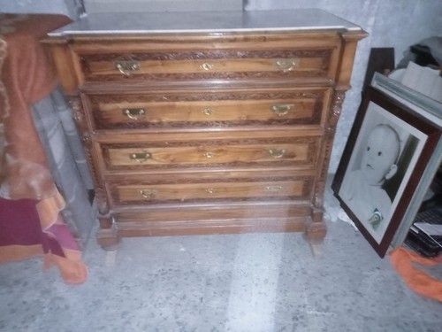 Comò antico legno pregiato - comò, in