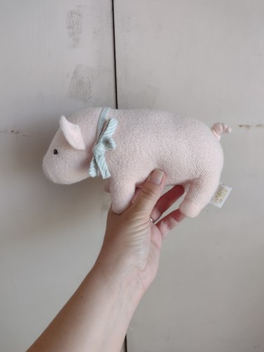 Hazel village bluebell pig - village,
