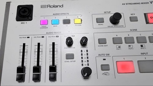 Roland 1hd mixer streaming - roland, vr-1hd